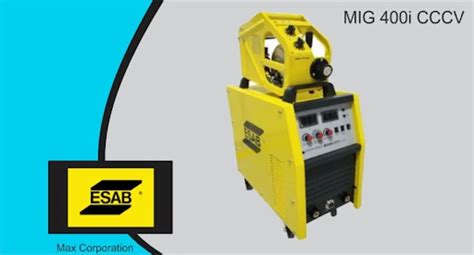 Three Phase ESAB MIG 400i CCCV Current 300 400 A Automation Grade