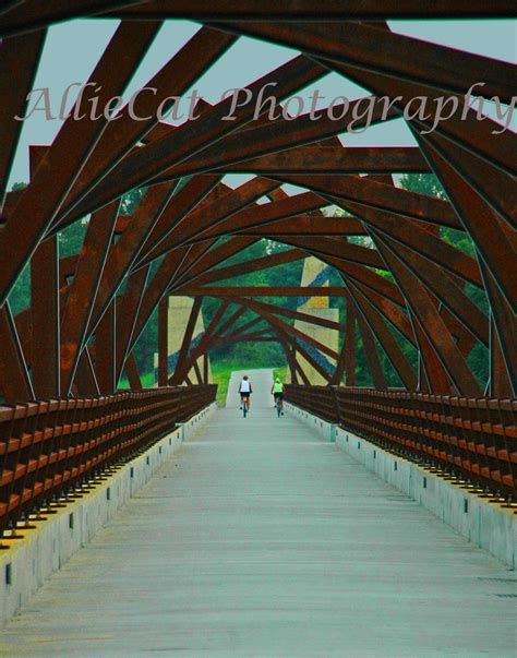 Alliecat Photography High Trestle Trail Bridge At Night