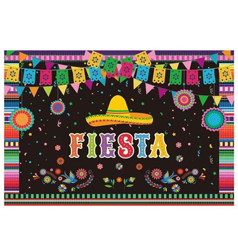 Mexican Party Theme Fiesta Theme Cake Table Decorations Birthday Party Decorations