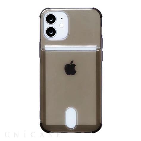 【iphone12 Mini ケース】シリコンケース Tpu Clear Brown 画像一覧 Unicase