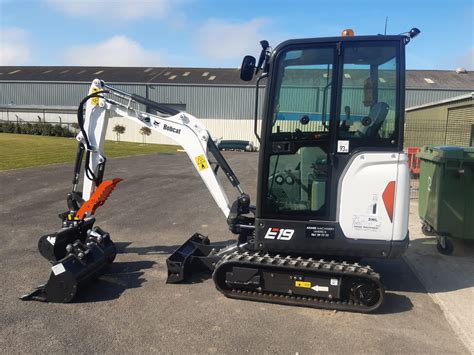 Bobcat E19 Mini Excavator Lands In Westmeath Adare Machinery