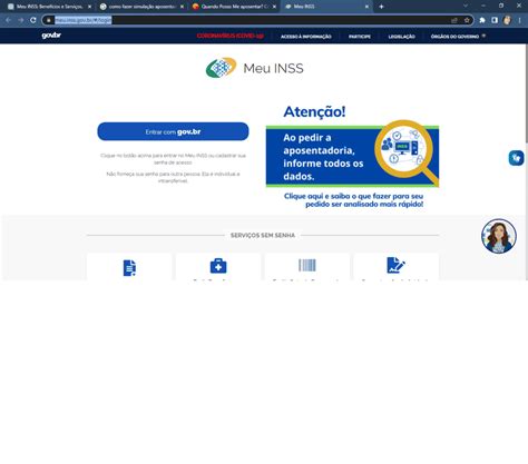 Como Simular Aposentadoria No Meu Inss Site E App