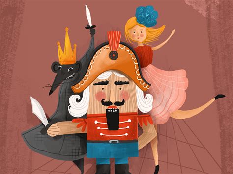 Nutcracker - illustration by Loredana Bulgaru (Luș) on Dribbble