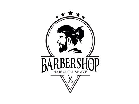 Barber Shop Logo Vector Template Gr Fico Por Majesticlogo Creative