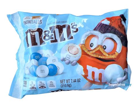 Review Mandms White Chocolate Pretzel Snowballs The Impulsive Buy