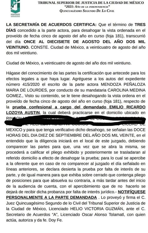 Lourdes mendoza on Twitter Hoy EmilioLozoyaAus tenía q haber estado