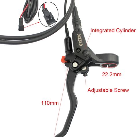 XOD Frein à disque hydraulique pour vélo électrique pliant pièces d