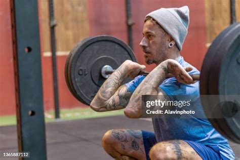 614 Barbell Tattoo Stock Photos High Res Pictures And Images Getty