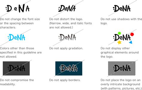 Logo Guideline | Company | DeNA Co., Ltd.