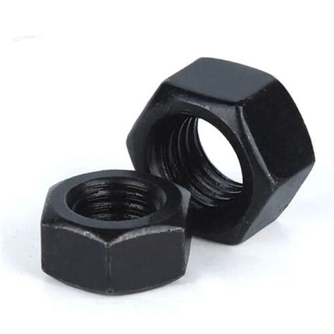 Black Astm A Grade H Heavy Hex Nuts At Best Price In Jiaxing