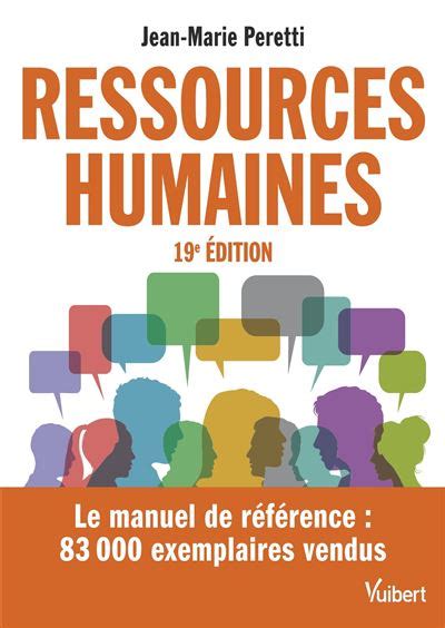 Ressources Humaines Le Manuel De R F Rence Plus De Exemplaires