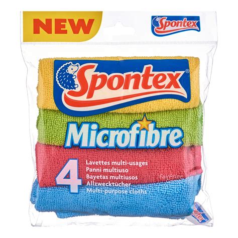 Spontex Microfibre Mult Purpose Cloths NTUC FairPrice