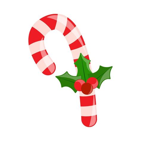 christmas candy cane 14234250 Vector Art at Vecteezy