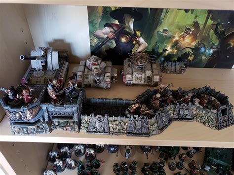 Finished painting Wall of Martyrs : r/Warhammer40k