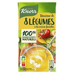 Knorr Soupe douceur 8 légumes à la crème fraîche Supermarchés Match