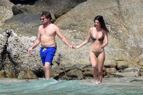 CAMILA MORRONE And Leonardo Dicaprio On The Beach In Thailand 01 10