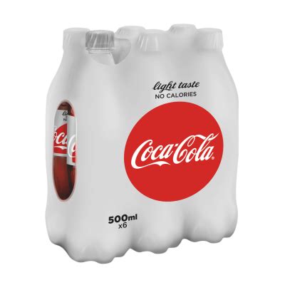 COCA COLA LIGHT PET 6X50CL Prik En Tik Zele