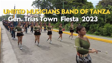 Gen Trias Town Fiesta 2023 United Musicians Band Of Tanza At Grand