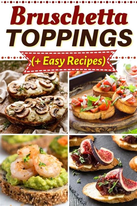 30 Best Bruschetta Toppings (+ Easy Recipes) - Insanely Good