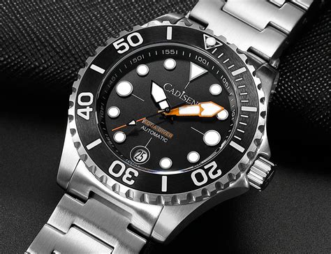 Cadisen S New Aqua Diver Full Review Nh Mm Case Mm L L Mm