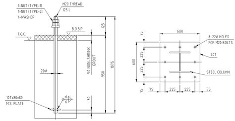 Structural Detail Design In Autocad 2d Drawing Cad File Dwg File Cadbull