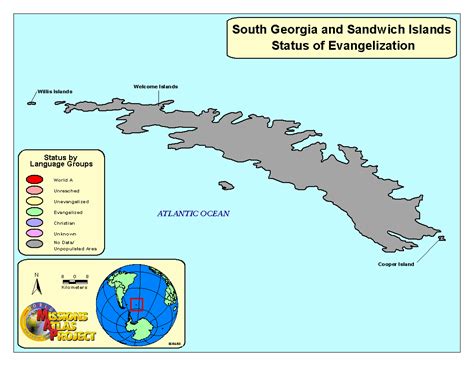 South Georgia And Sandwich Islannd Worldmap Org