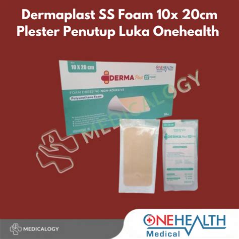 Jual Onehealth Dermaplast Ss Foam Dressing Non Adhesive Tape Plester