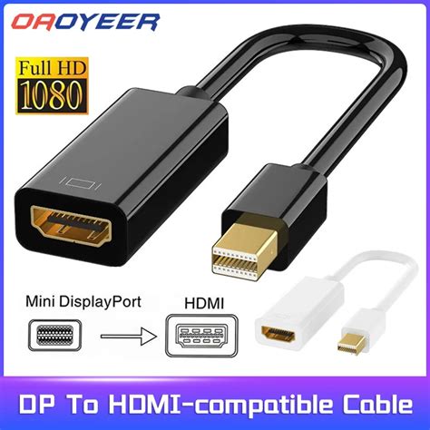 Adaptateur De Convertisseur De C Ble Mini Dp Vers Hdmi P Hd M Le