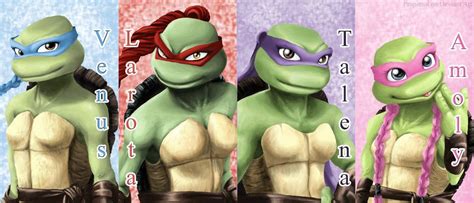 Tmnt Girls Wallpaper Tmnt Girls Tmnt Female Ninja Turtle