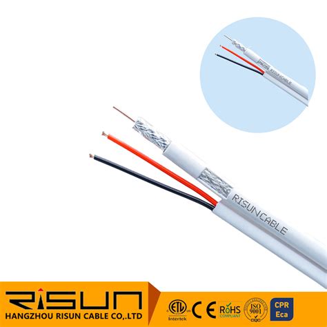 Ft Rg Siamese For Bnc Cctv Coaxial Cable China Coaxial Cable