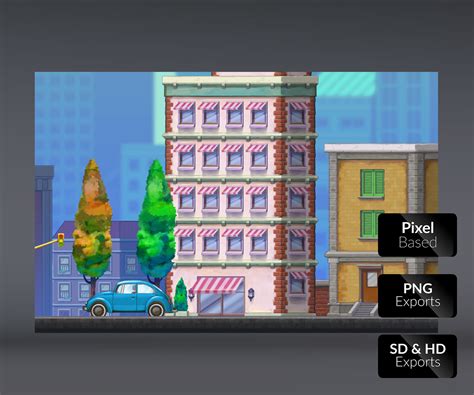 The City Platform Set Game Art Partners