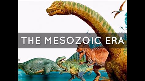 Mesozoic Eramontessori Inspired Lesson For Young Children Mp4 Youtube