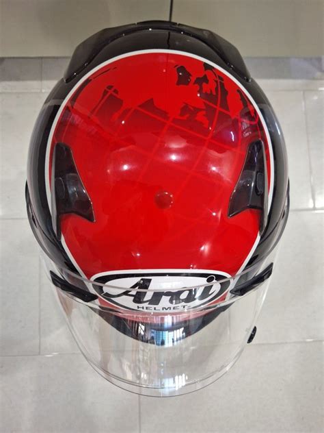 Arai Full Face Helmet Motorcycles Motorcycle Apparel On Carousell