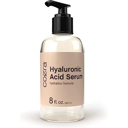 Amazon Big Bottle Pure Hyaluronic Acid Serum For Face Oz