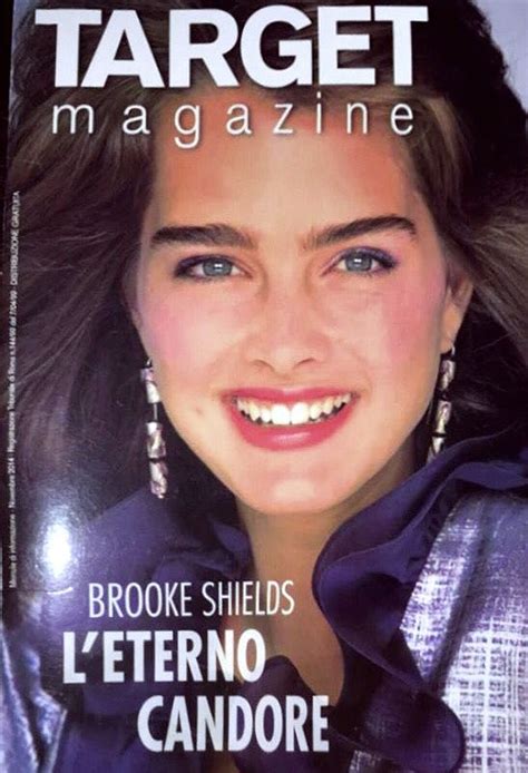 Brooke Shields Covers Target Magazine Italy November 2014 Photo