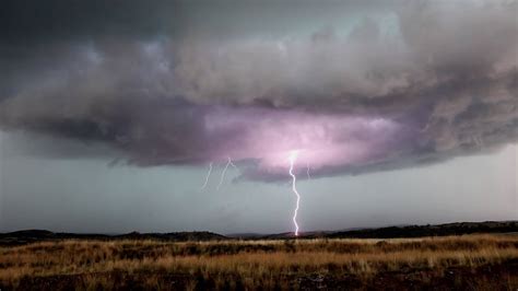 Spectacular Queensland Border Supercell Timelapse  Extreme Storms