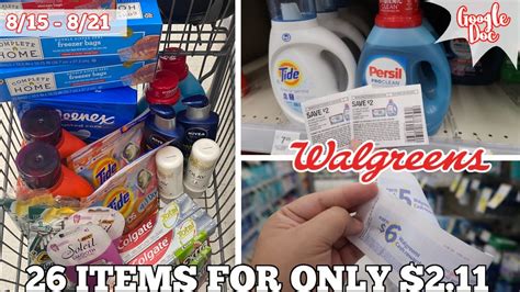 Walgreens Couponing OVER 10 EXTREMELY EASY DEALS WE CAN ALL DO