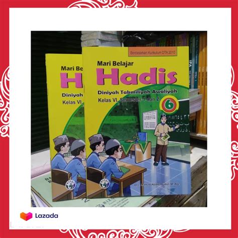 Buku Mari Belajar Hadis Kelas Diniyah Takmiliyah Awaliyah Lazada