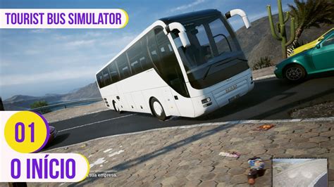 4K Simulador de ônibus para PC Tourist Bus Simulator Ep 01 YouTube