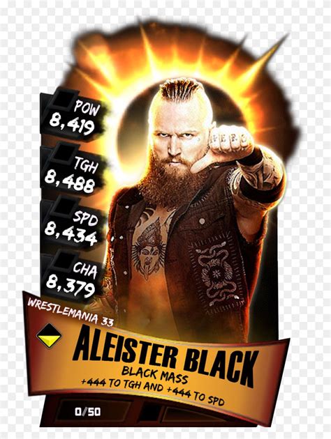 Descargar Png Supercard Aleisterblack S3 14 Wrestlemania33 Fusion