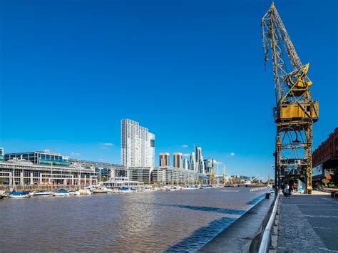 Premium Photo Argentina Buenos Aires Puerto Madero Dock Sud And