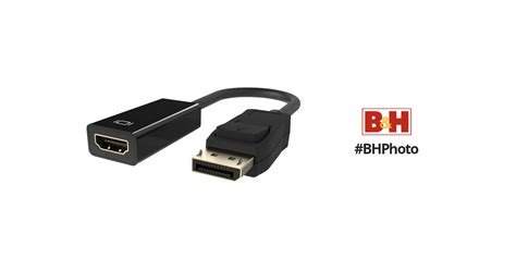 Belkin DisplayPort Male To HDMI Female Adapter F2CD004B B H