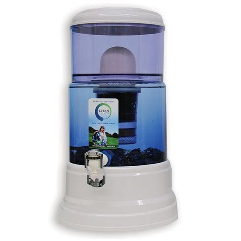 Zazen Alkaline Water Glass Bottom Filter System ~ Be Your Potential