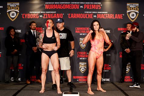 Cris Cyborg Vs Cat Zingano Bellator Mma Junkie