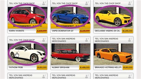 Gta Online Chop Shop Das Sind Alle Fahrzeuge Des Updates