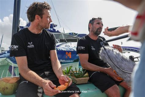 Transat Jacques Vabre Viabilis Oc Ans Cl T La Course Chez Les Ocean Fifty