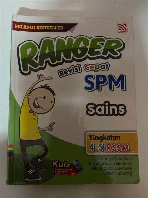 Ranger Sains Spm Hobbies And Toys Books And Magazines Textbooks On Carousell