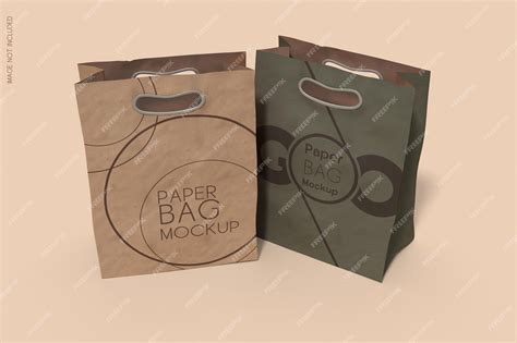 Premium Psd Paper Bag Mockup