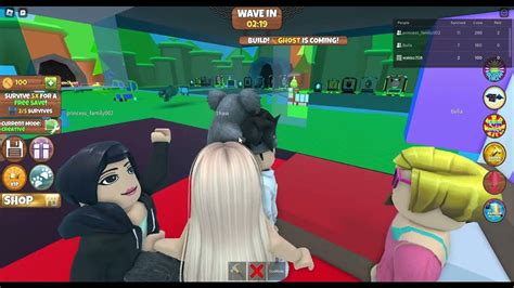 Roblox Build To Survive Simulator With My Cousins Youtube