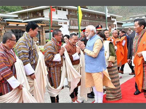 Bhutan Has A Special Place In The Hearts Of 130 Crore Indians Pm Modi Icn World